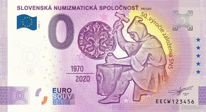 0 euro bankovka / 0 € souvenir - 2020 - 9