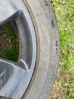 Predám letnú sadu 5x112 R16 - 225/55 R16 - 9