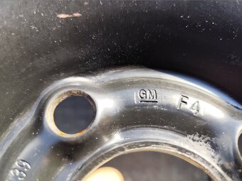 4x100 r15 plechové disky Opel 6Jx15ET39 - 9