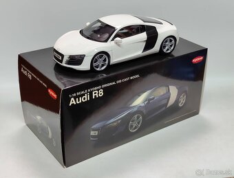 Kyosho Audi R8 biela 1:18 - 9