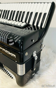 Predám akordeón Excelsior 374- 96 basový. Made in Italy - 9