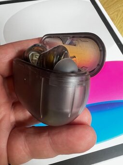 Bezdrôtové slúchadlá Soundpeats Capsule3 Pro Transparent Bla - 9