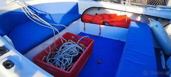 Motorový čln ANGELO MOLINARI 410 s motorom YAMAHA F25 + prív - 9