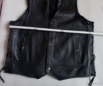 HARLEY DAVIDSON® kožená vesta 2XL - 9