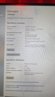 Herný PC + monitor, klávesnica, myš - 9