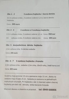 Záhradná hojdačka - 9