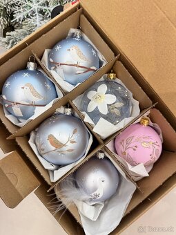 Sklenene vianocne ozdoby, rozne vid foto - 9