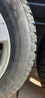 Disky + pneumatiky 205/60 R16 - 9