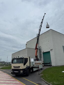 Autodoprava s hydraulickou rukou - dosah 25m - 9