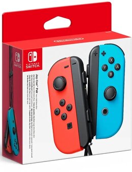 🎮 Joy-Con ovládače + nabíjačka pre Nintendo Switch TOP stav - 9