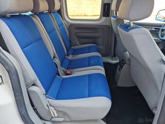 Predám Volkswagen Caddy 1.9 TDI 77 KW Maxi DSG..7-miestna - 9