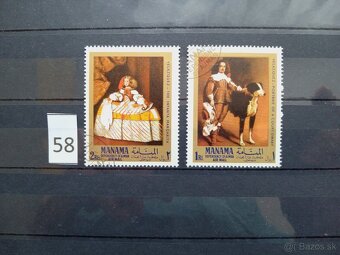Poštové známky č.862 - 20 ks sérií III. - rôzne námety - 9