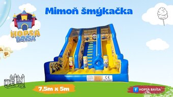 Nafukovacie atrakcie - Hopsa Bavsa - - 9