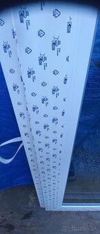 Predám balkonove dvere 95x230, 92x227 ,90x238 antracit/biela - 9