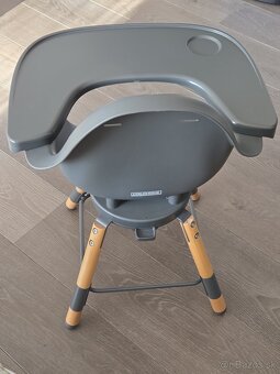 Childhome stolička 2v1 Evolu 2 Natural/Anthracite - 9