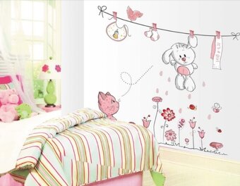 Nálepky na stenu - Detské - 9