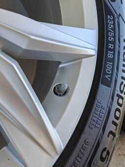 Letná sada originál VW Kingston R18 + TPMS - 9