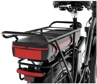 Skladací Elektrický bicykel 500 W 0 Km 24 Ah Bateria - 9