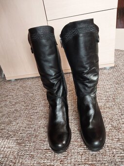 Dámske čižmy pre moletku - 9