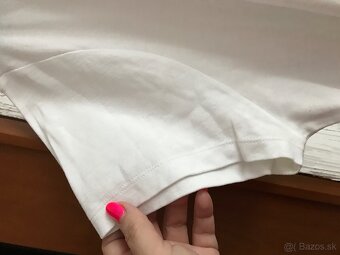 TOMMY HILFIGER originál white pánske tricko XL - 9