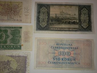 BANKOVKY 5-1000 KČS, ČTYŘICÁTÁ LÉTA, VŠE NEPERFOROVANÉ - 9