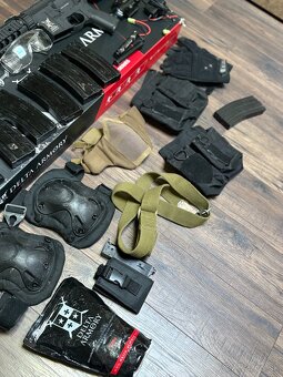 Kompletný AIRSOFT SET + výbava, TOP stav - 9