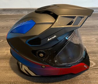 Airoh Commander Progress Blue/Red MAT Veľkosť: M - 9