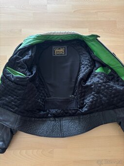 Kožená moto bunda Kawasaki - 9