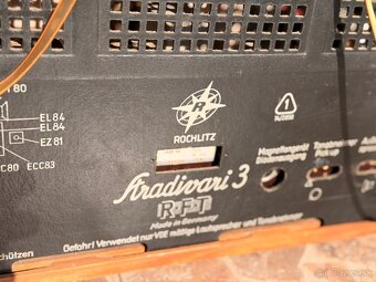 Predam funkčne radio Stradivari 3 - 9