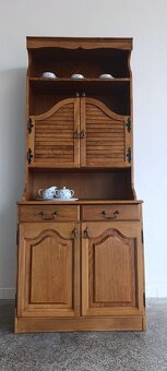 Selský/rustikální kredenc, příborník, nábytek ze dřeva - 9
