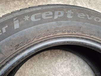 225/60 r17 zimné 4 ks HANKOOK dezén 7,4 - 5,6 mm - 9