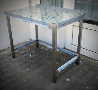 Nerezové pracovné gastro stoly, kuchynský stôl - 9