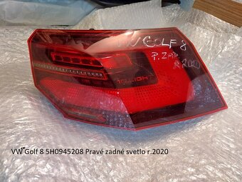 VW Golf 8 - použité náhradné diely - 9