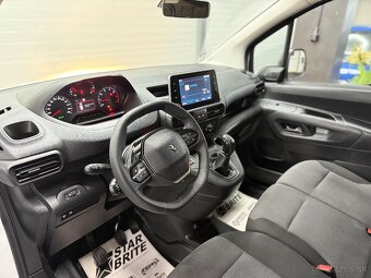 Peugeot Partner 1.5hdi 74kw 2021 98tis km 1majiteľ - 9