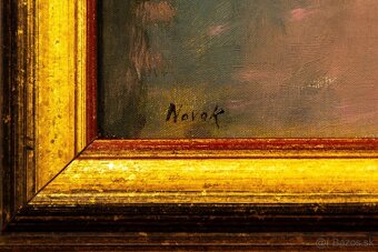 Holandská krajina, sign.Novak, 1100 × 800 mm - 9