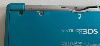 Nintendo 3DS Aqua Blue + 64gb - 9