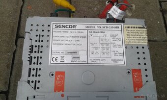 Autorádiá  Sencor,Sony,Pioneer a mikrofón - 9