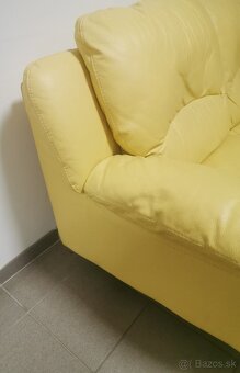 Kožená sedacia súprava - ako NOVÁ, BEZ POŠKODENIA - 9