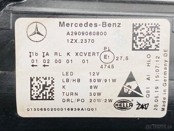 Mercedes GT W290 led multibeam světla - 9