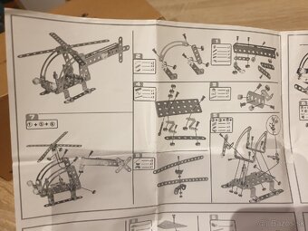 2 x stavebnica Merkur a 1x stavebnica Meccano - 9