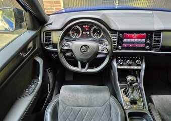 Škoda Kodiaq Sportline 4x4 DSG webasto 360kam race blue - 9