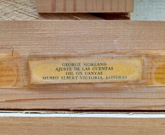 George Morland - Scéna v stajni - Albert Victoria Museum - 9