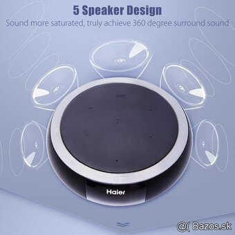 NFC  Bluetooth reproduktor+power bank-Bezdrôtová nabíjačka - 9