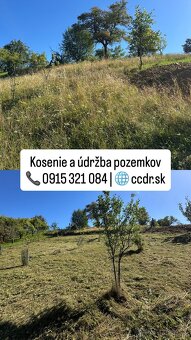 KOSENIE – MULČOVANIE – ČISTENIE POZEMKOV - 9