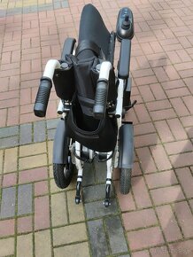 Elektrický invalidny vozik - skladaci 35kg do 120kg novy - 9