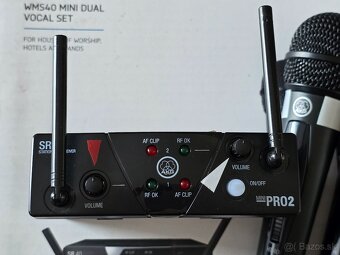 AKG WMS40 Mini dual - bezdrotove mikrofony - 9