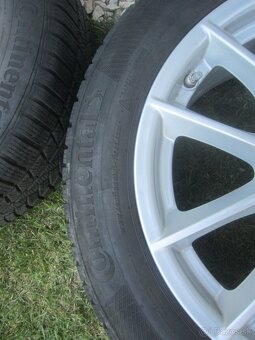 4x 17" AL disky org. BMW530d Xdrive so zim. pneu 225/55R17  - 9