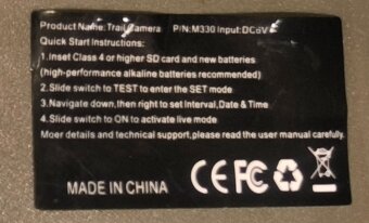 Predám fotopascu BearStep. Model M 330 - 9