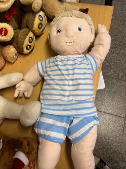 Plyšové postavičky-macko, sob, lev a iné - 9