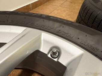 Hliníkové disky BMW Styling 574 + zimné gumy 205/60 R17 - 9